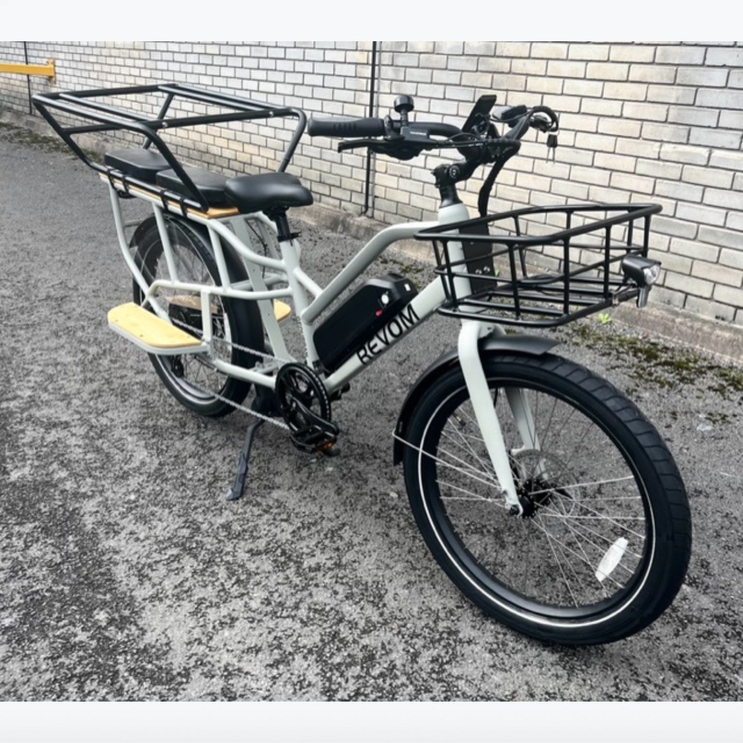 Revom eCargo Electric Transport Bike