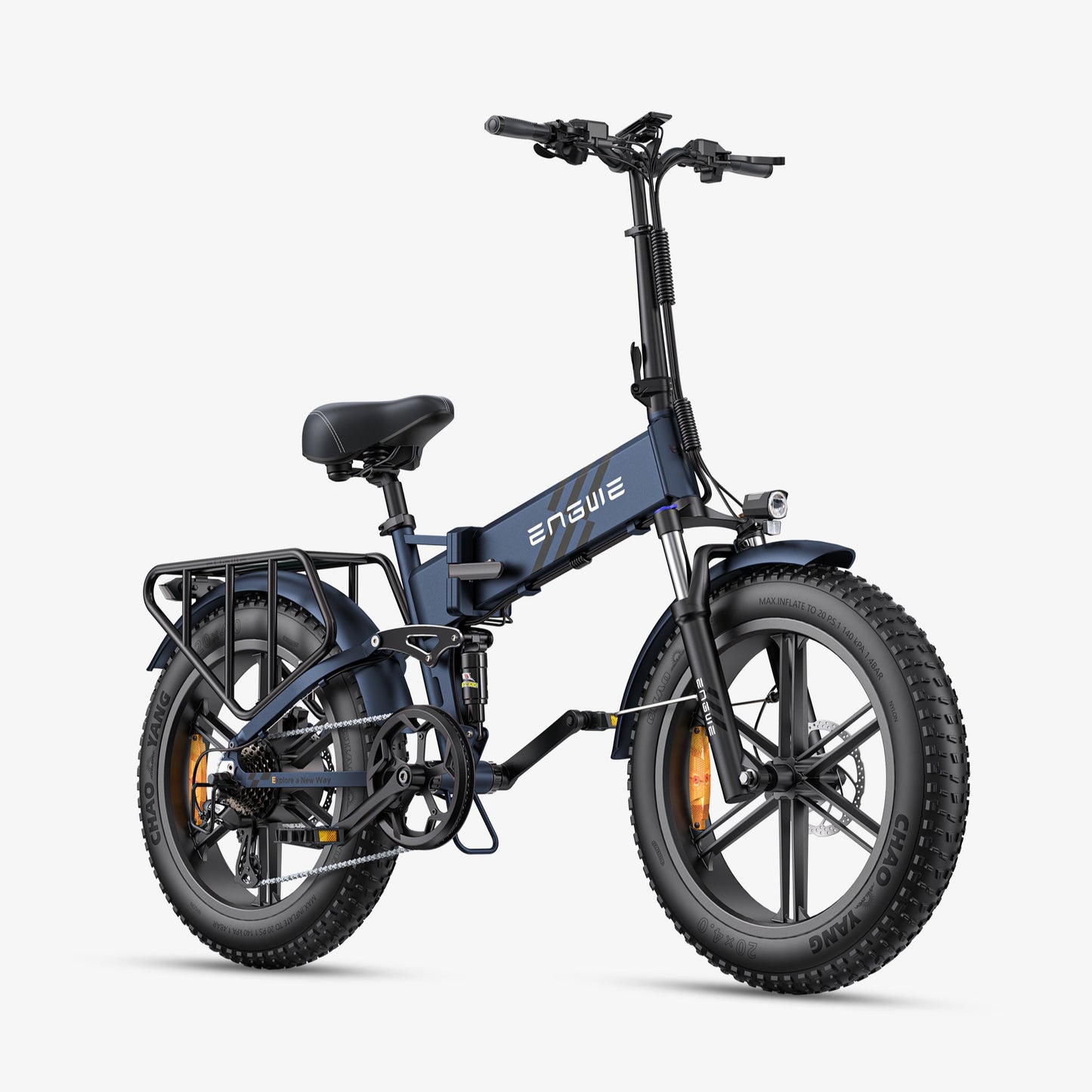 ENGWE Engine Pro 2.0 – Folding Fat Tyre Electric Bike