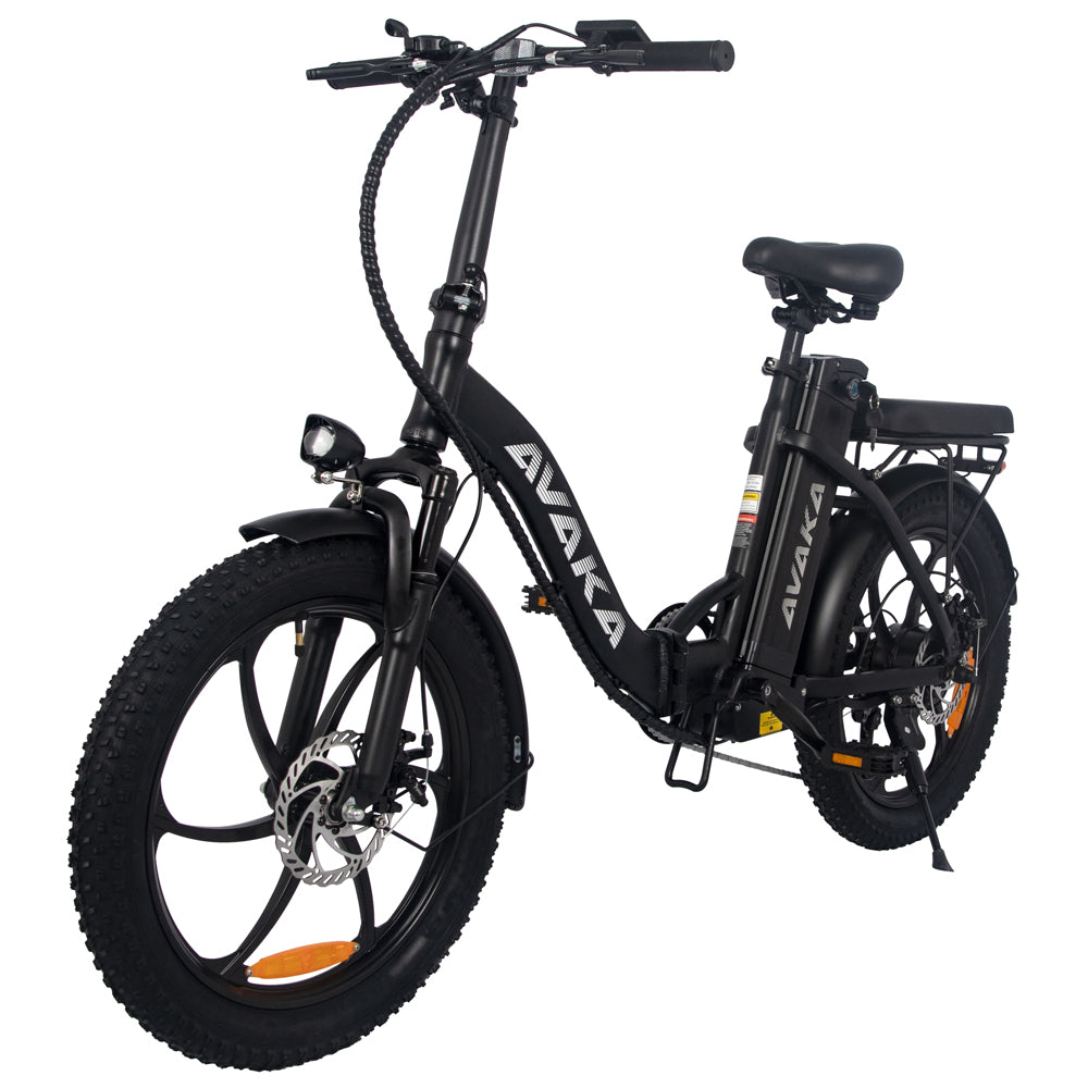 AVAKA - BZ20 PLUS – Foldable Electric City Bike - Pedal Go