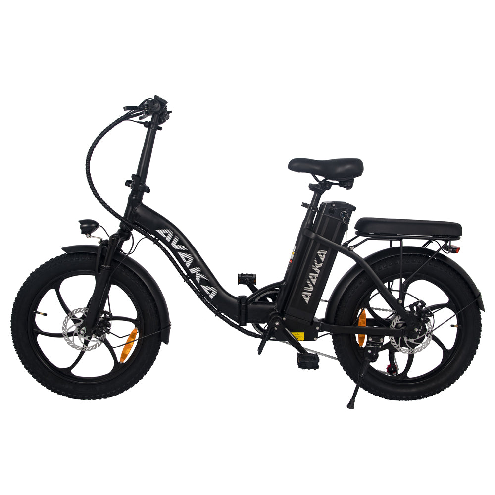 AVAKA - BZ20 PLUS – Foldable Electric City Bike - Pedal Go