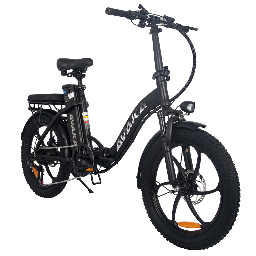 AVAKA - BZ20 PLUS – Foldable Electric City Bike - Pedal Go