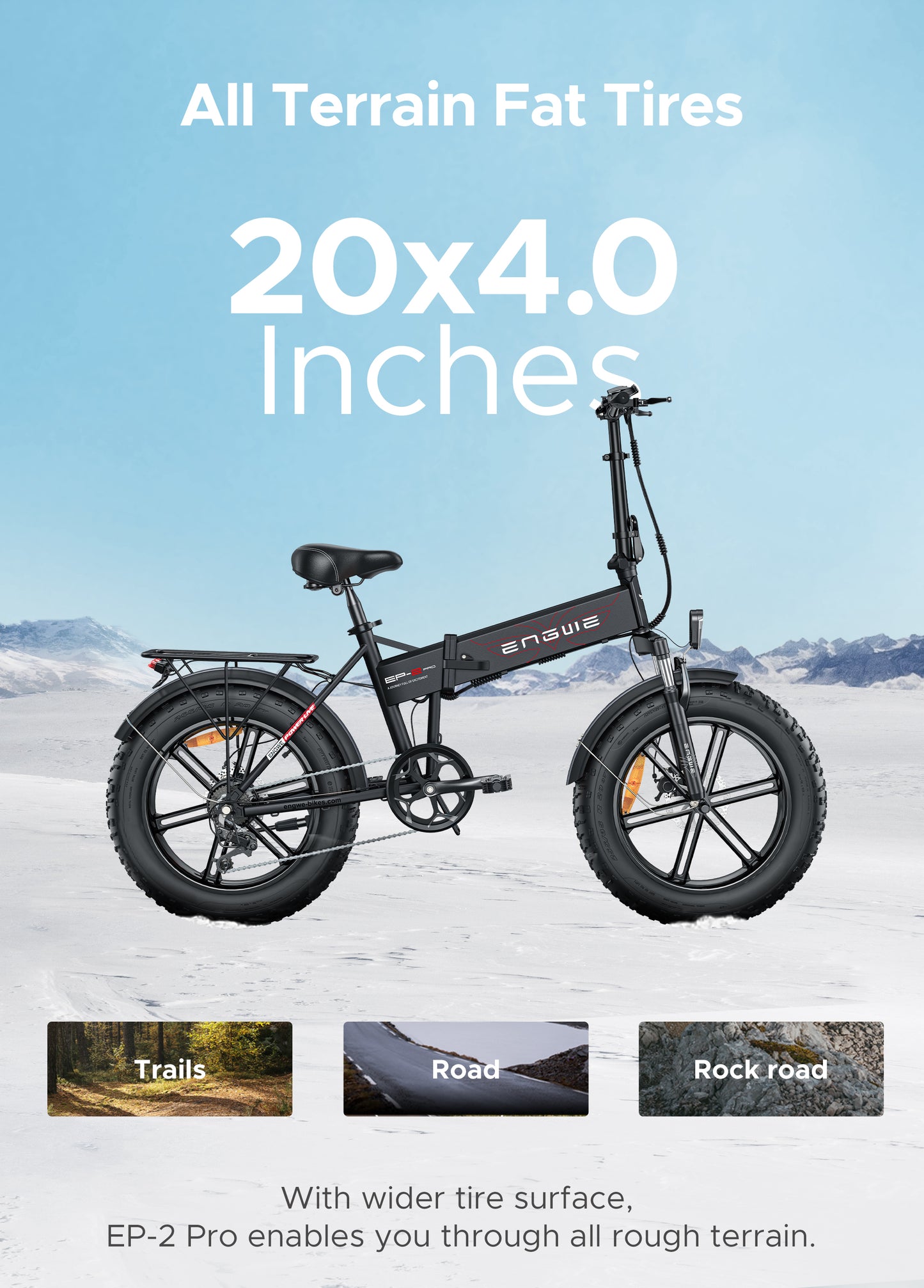 ENGWE EP-2 PRO Electric Bike - Pedal Go