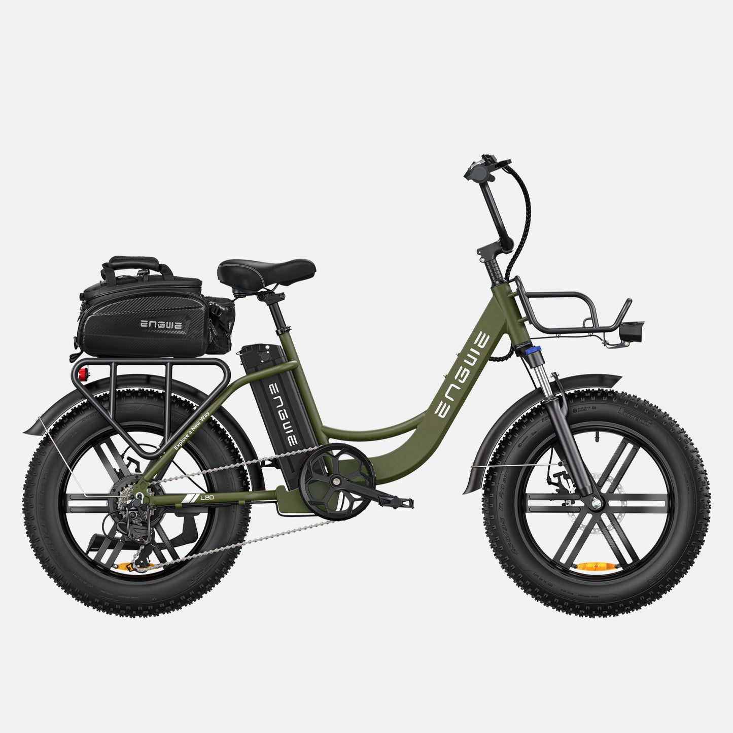 ENGWE L20 Electric Bike - 250W-Pedal Go