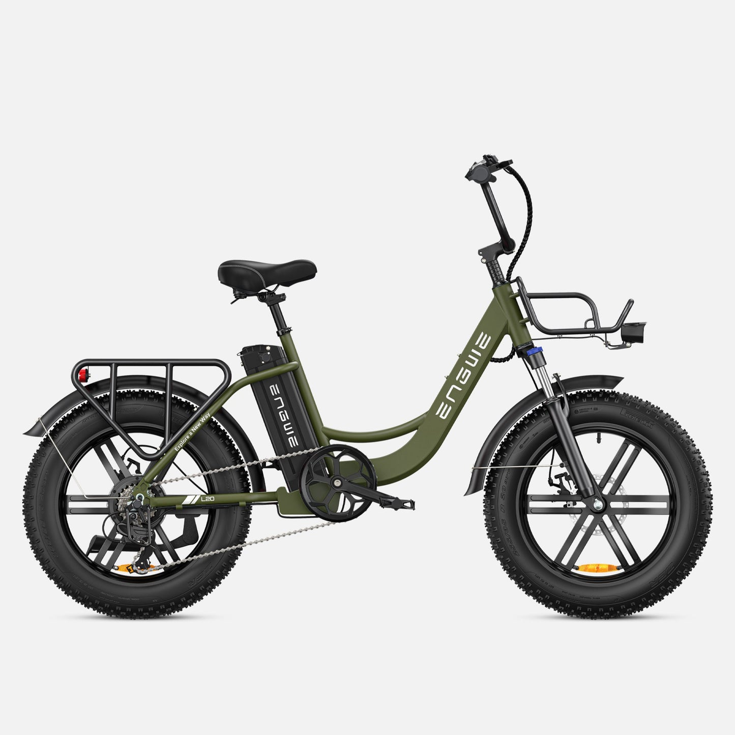 ENGWE L20 Electric Bike - 250W-Pedal Go