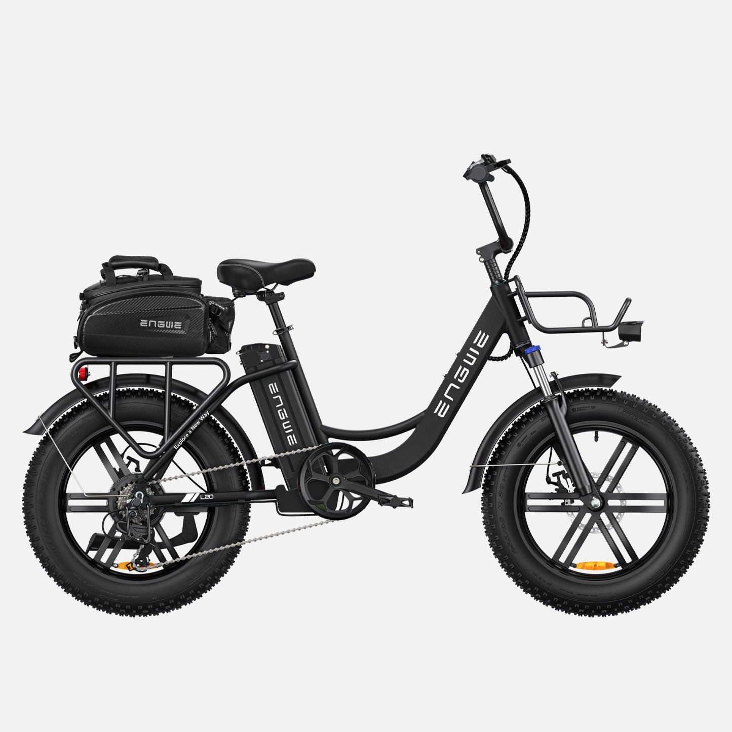 ENGWE L20 Electric Bike - 250W-Pedal Go