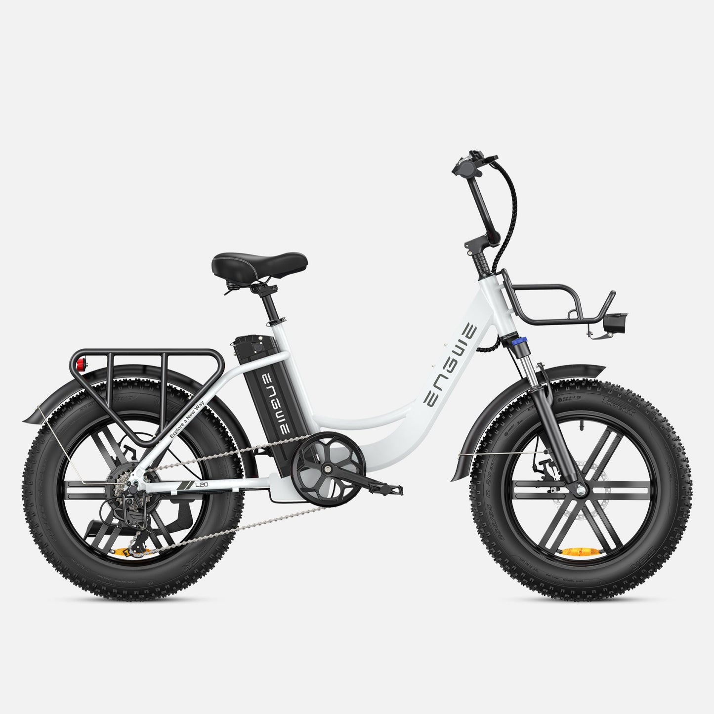 ENGWE L20 Electric Bike - 250W-Pedal Go
