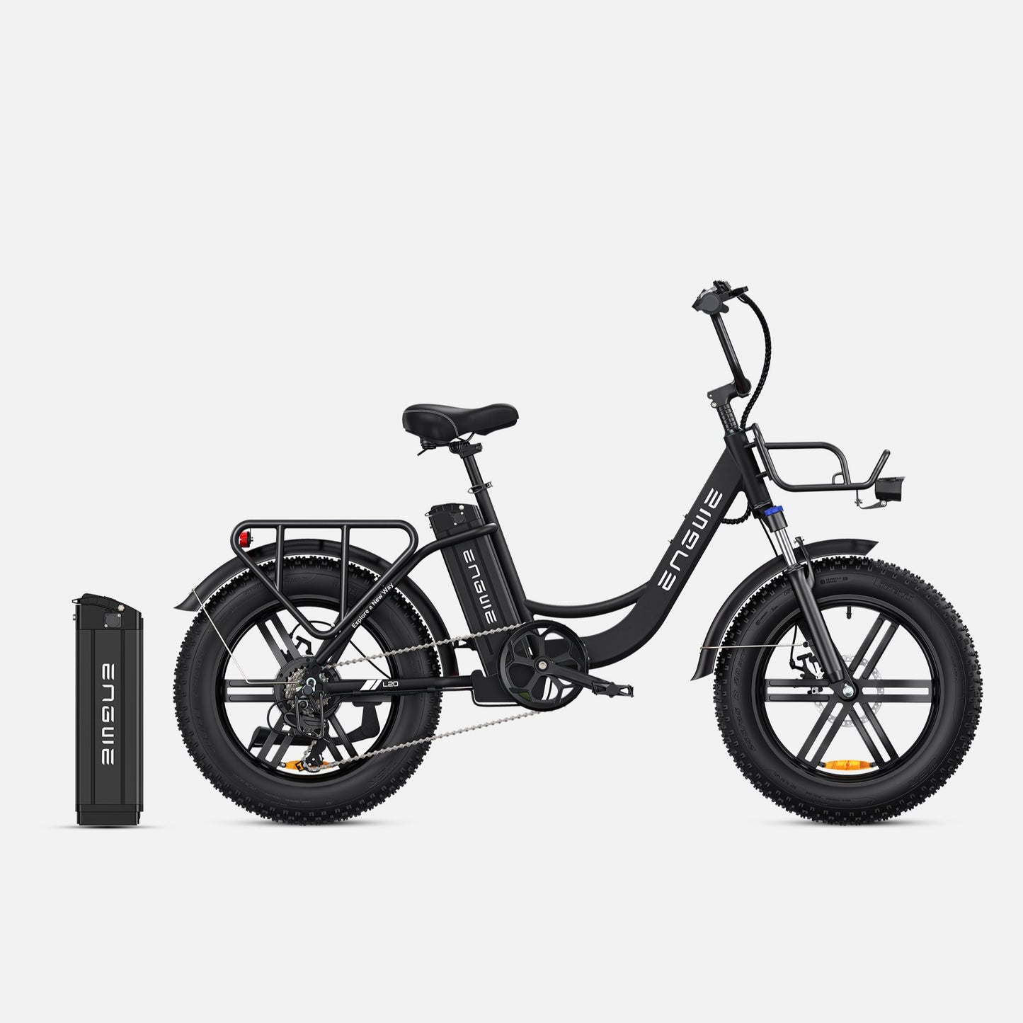ENGWE L20 Electric Bike - 250W-Pedal Go