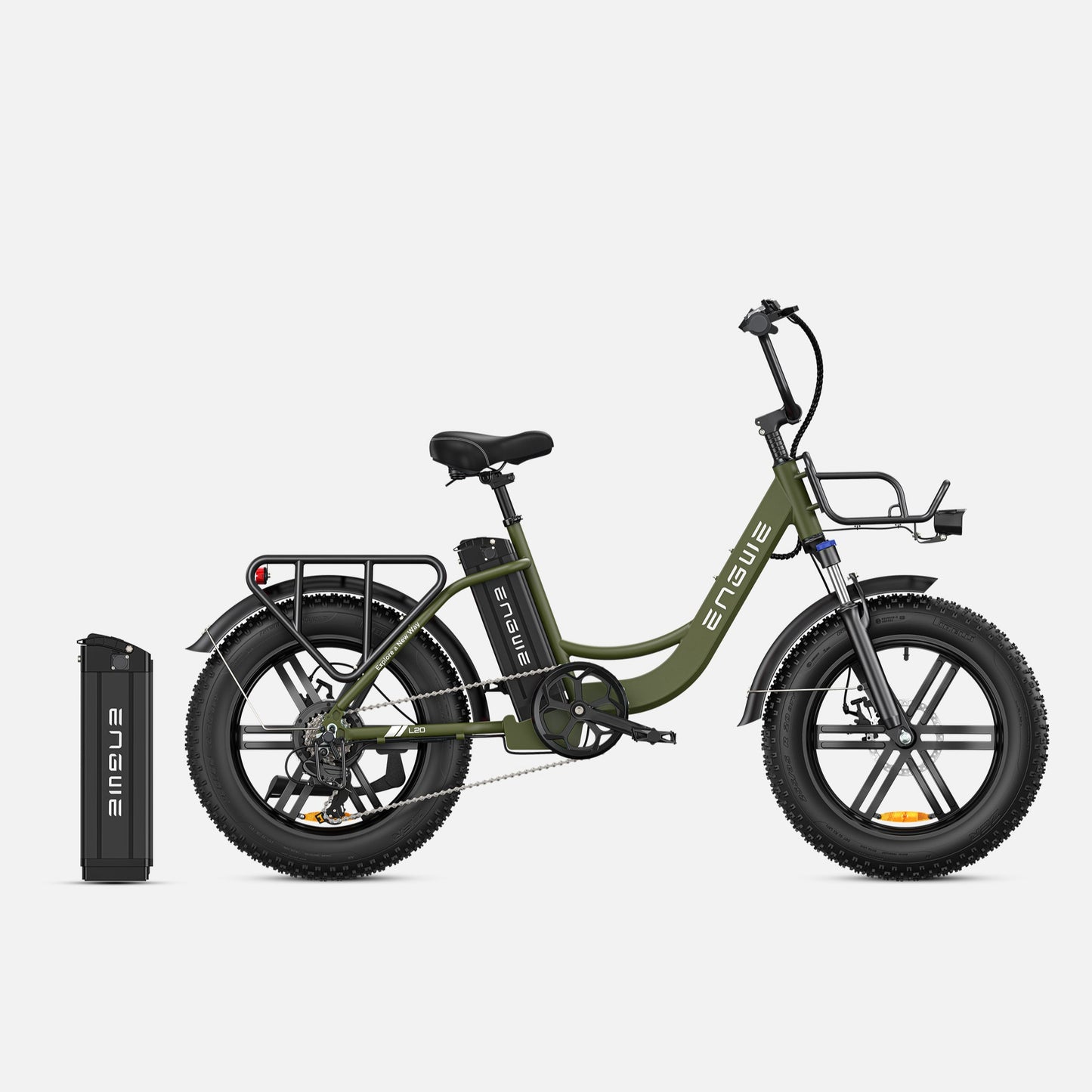 ENGWE L20 Electric Bike - 250W-Pedal Go