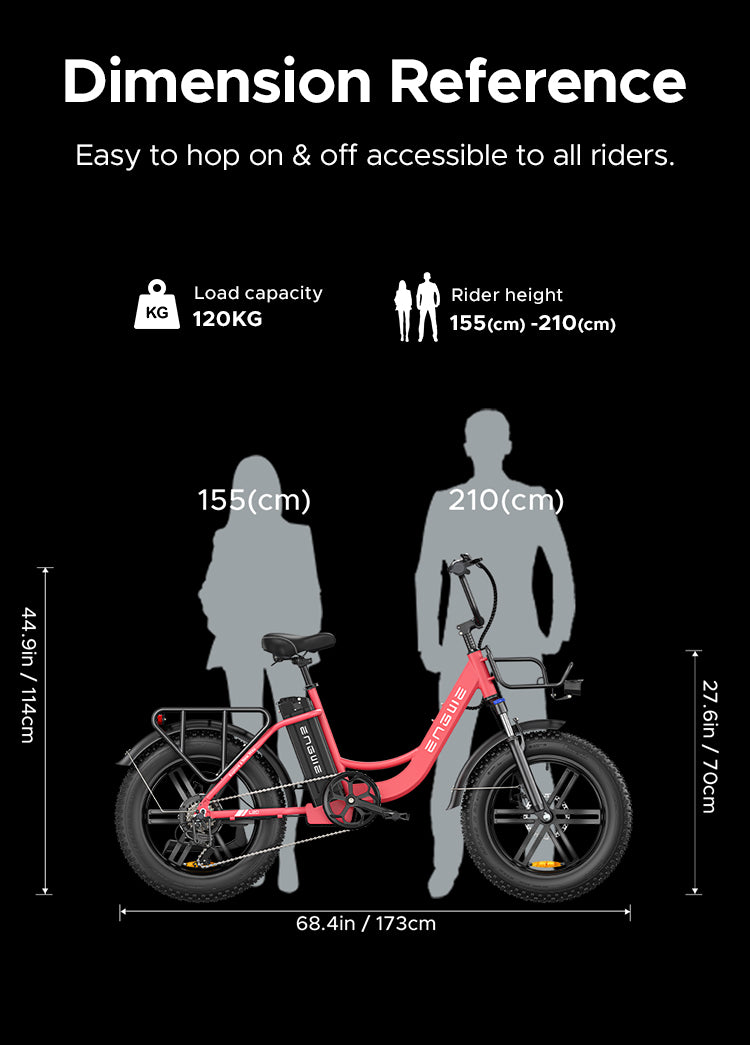 ENGWE L20 Electric Bike - 250W-Pedal Go