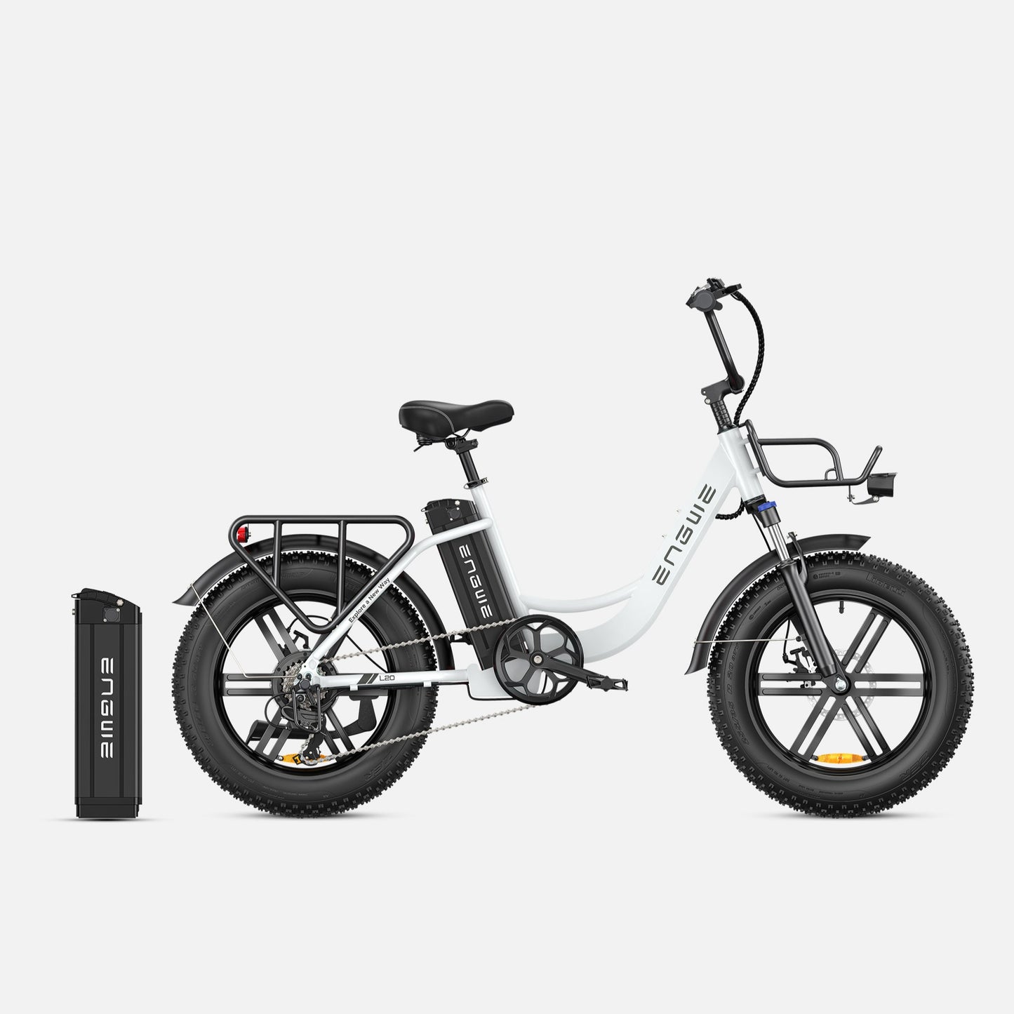 ENGWE L20 Electric Bike - 250W-Pedal Go