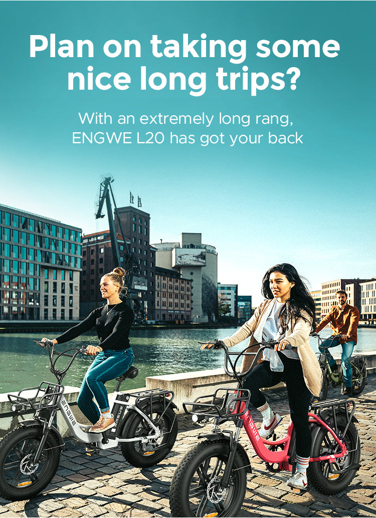ENGWE L20 Electric Bike - 250W-Pedal Go