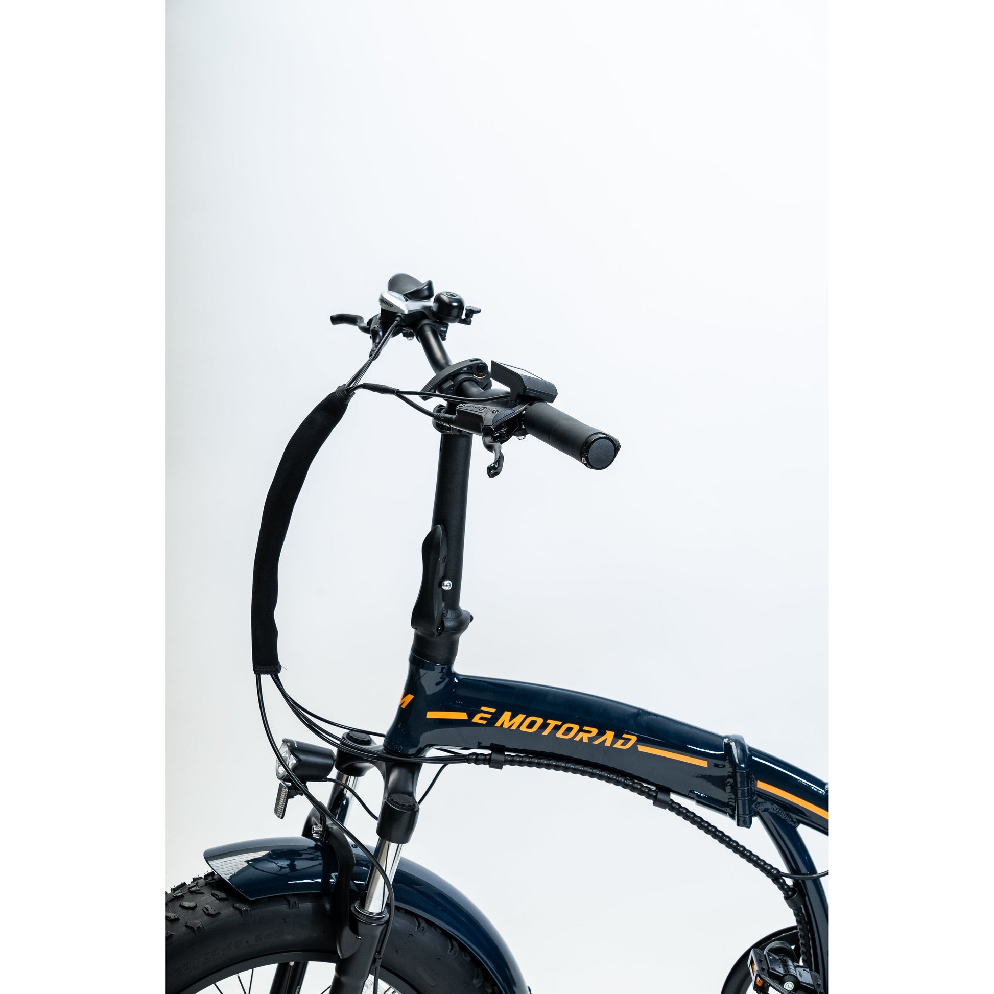 Emotorad Toledo Blue Folding Fat Tyre - Pedal Go