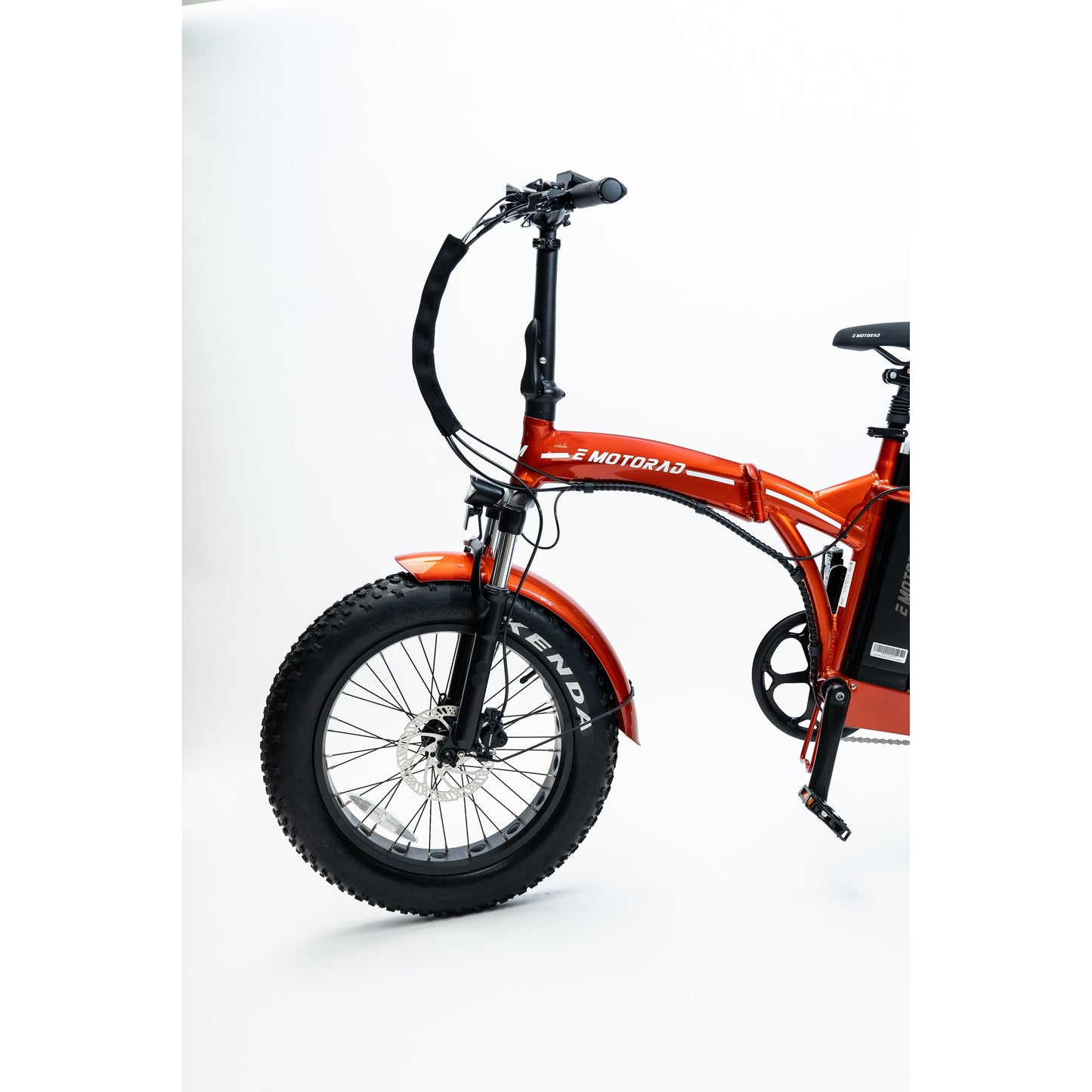 Emotorad Toledo Red Folding Fat Tyre - Pedal Go