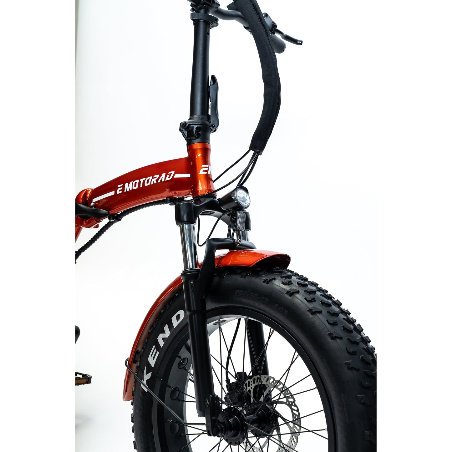 Emotorad Toledo Red Folding Fat Tyre - Pedal Go