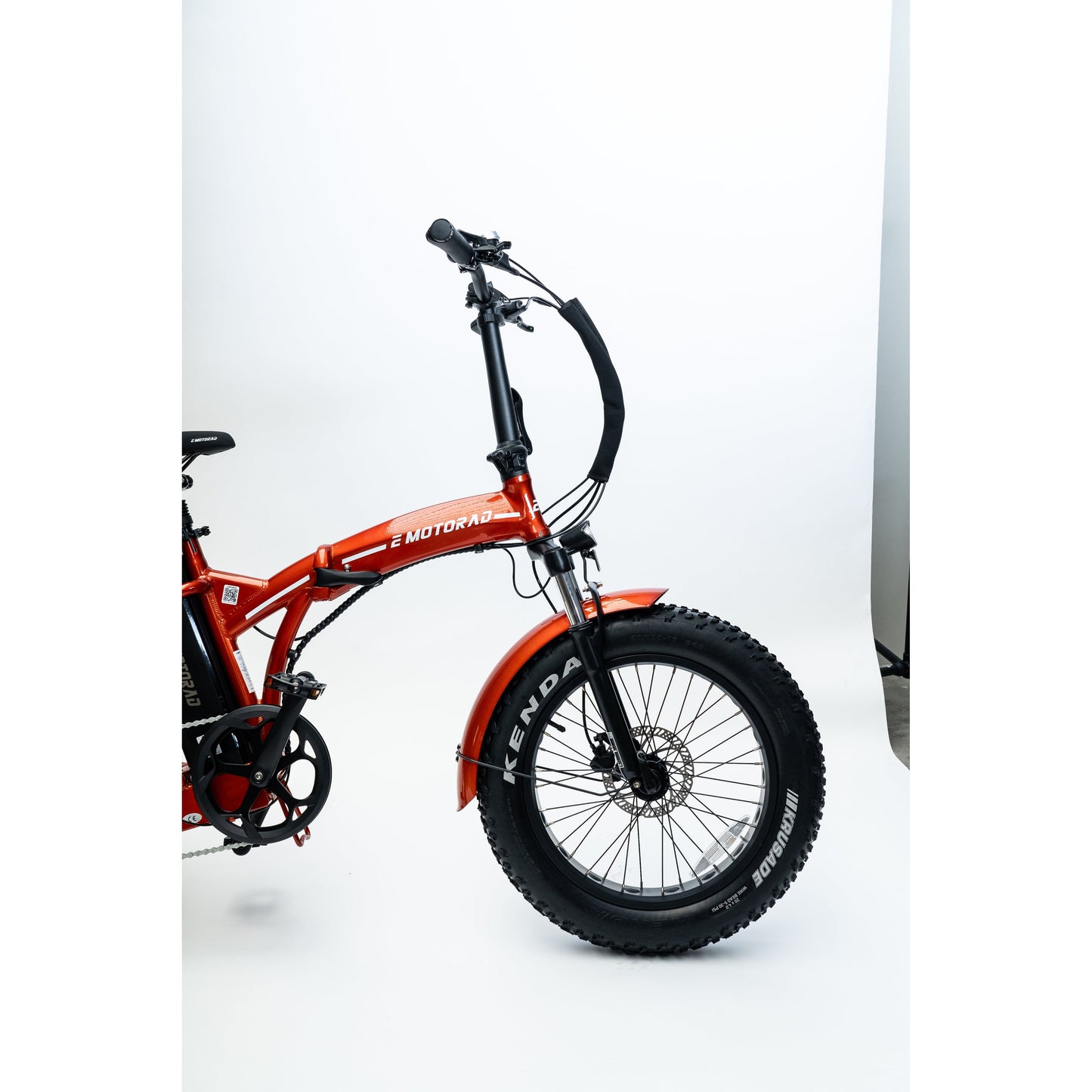 Emotorad Toledo Red Folding Fat Tyre - Pedal Go