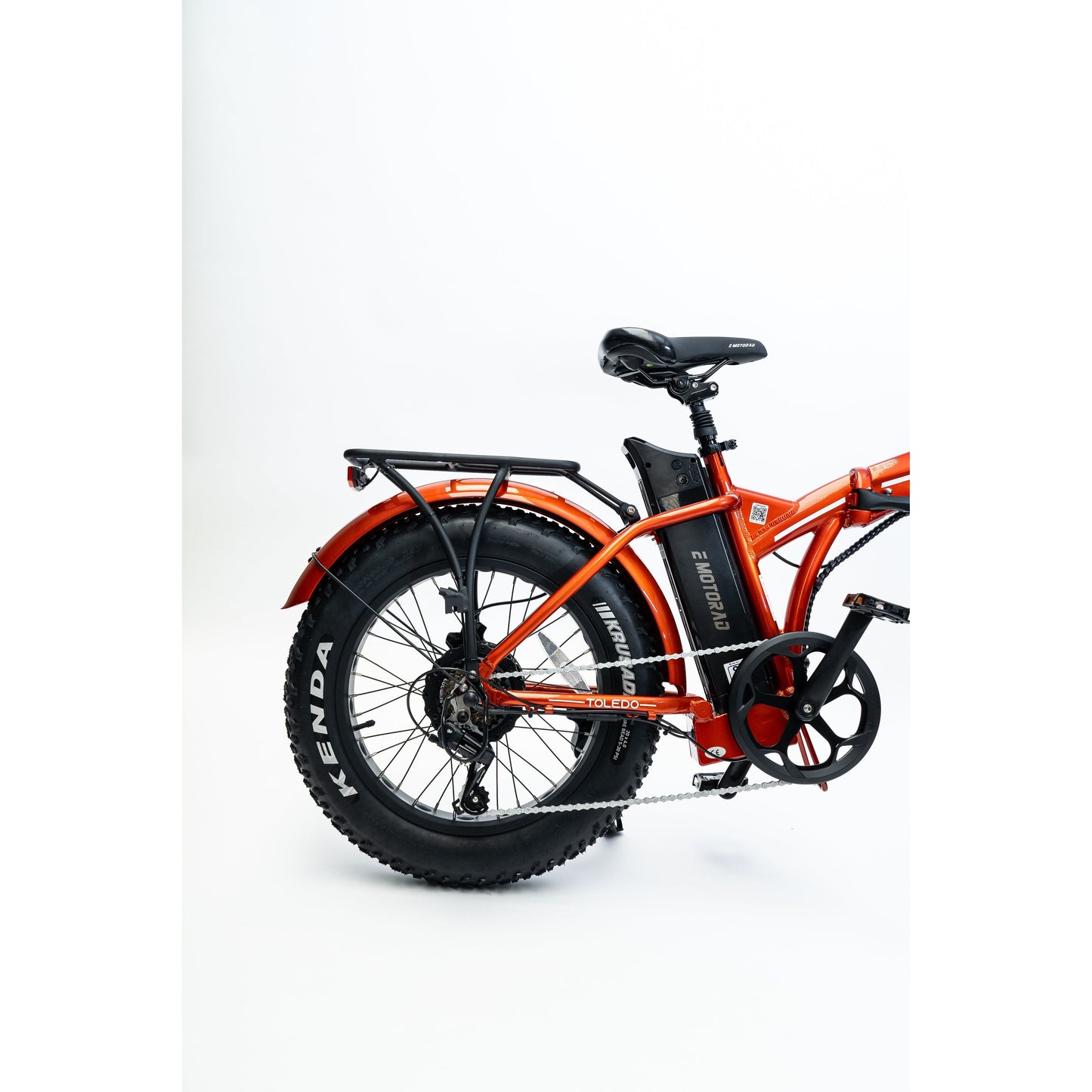 Emotorad Toledo Red Folding Fat Tyre - Pedal Go