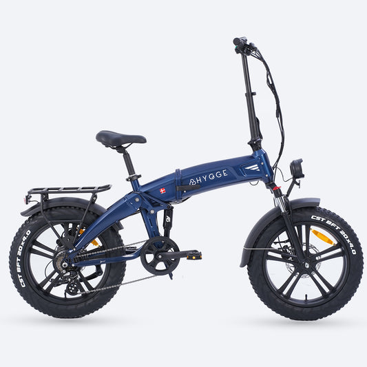 Hygge Soro Folding E-Bike - Royal Blue