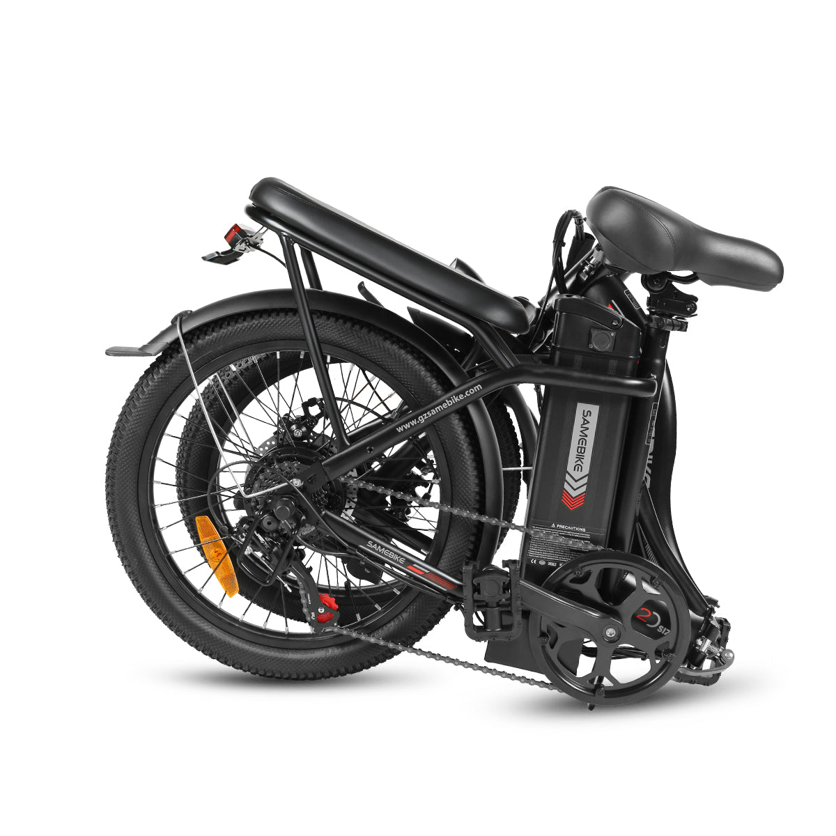 Samebike CY20 Spoke Wheel Folding Electric Bike - Pedal Go