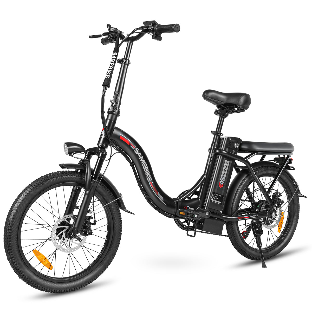 Samebike CY20 Spoke Wheel Folding Electric Bike - Pedal Go