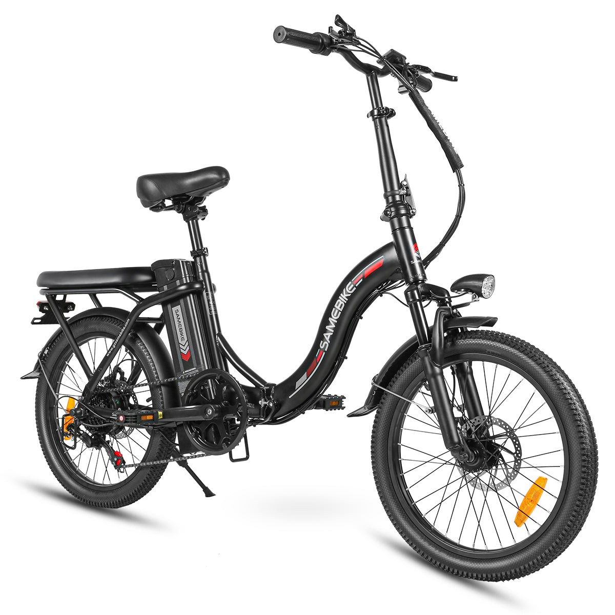 Samebike CY20 Spoke Wheel Folding Electric Bike - Pedal Go