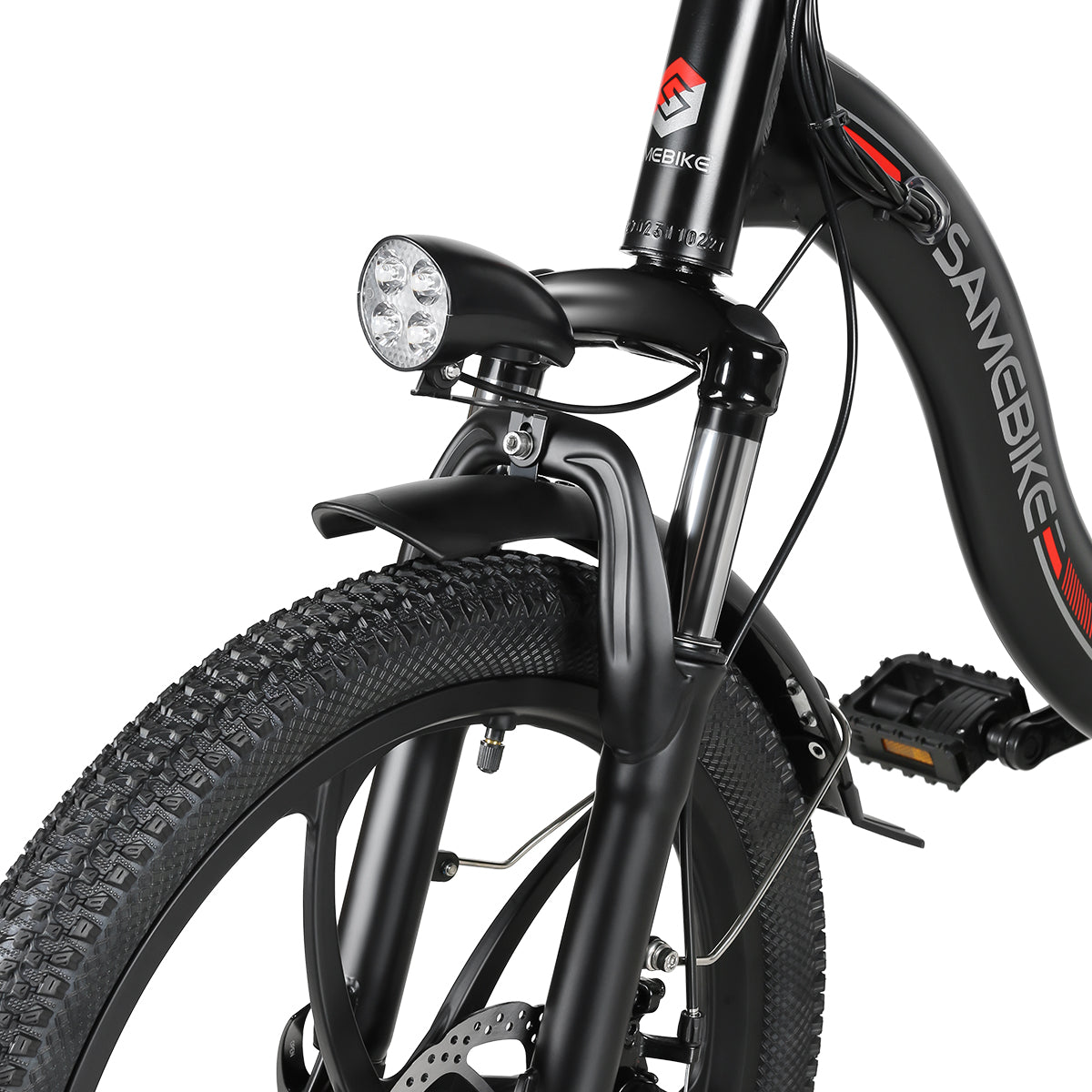 Samebike CY20 Spoke Wheel Folding Electric Bike - Pedal Go