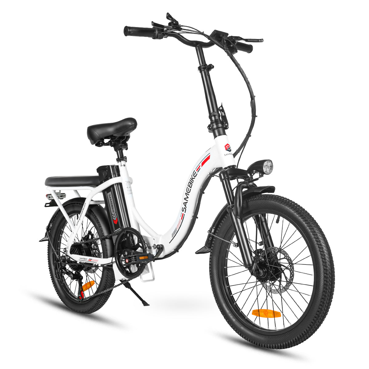 Samebike CY20 Spoke Wheel Folding Electric Bike - Pedal Go
