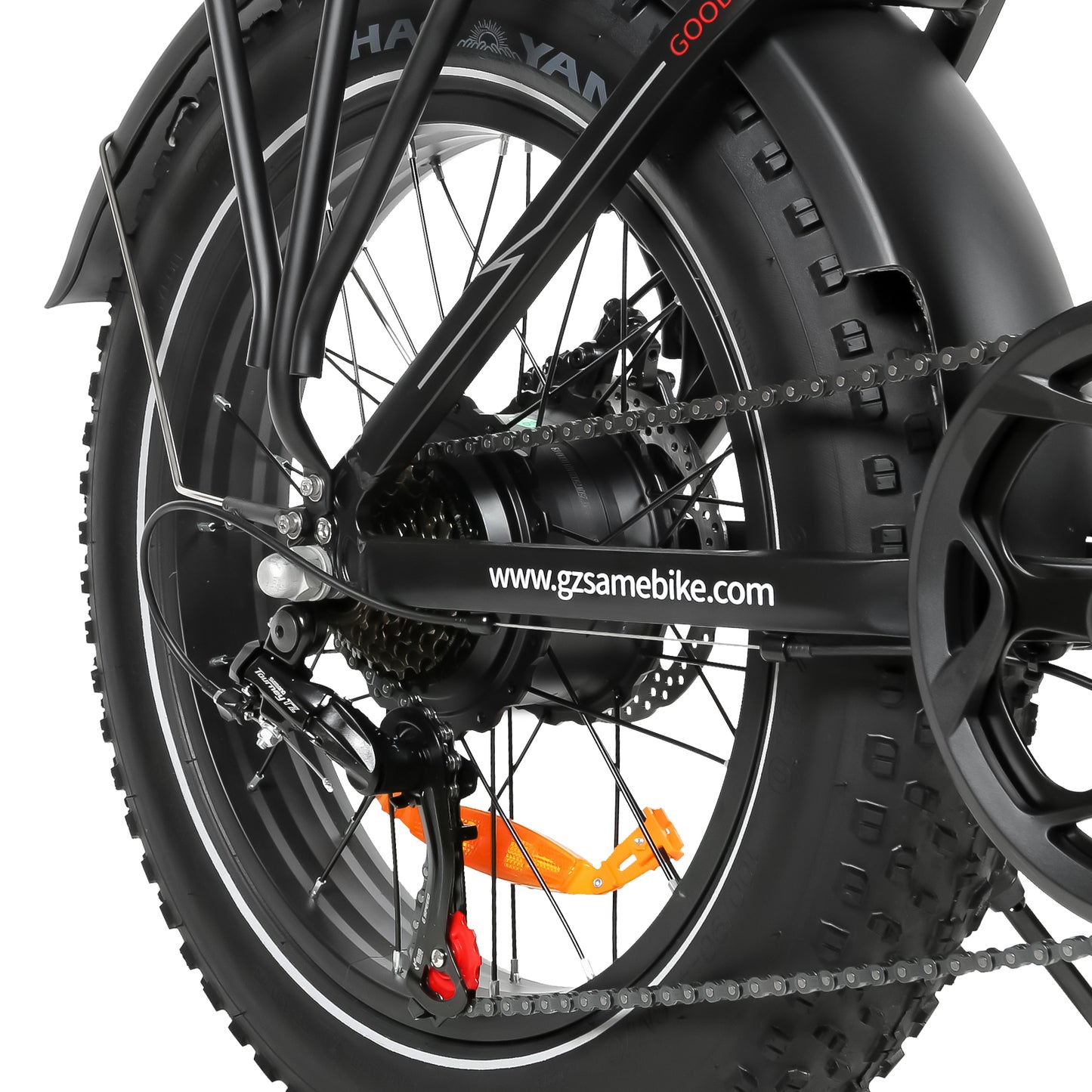 Samebike LOTDM200-II Step-through Folding Bike - Pedal Go