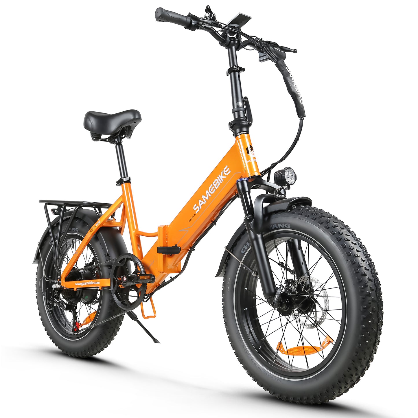 Samebike LOTDM200-II Step-through Folding Bike - Pedal Go