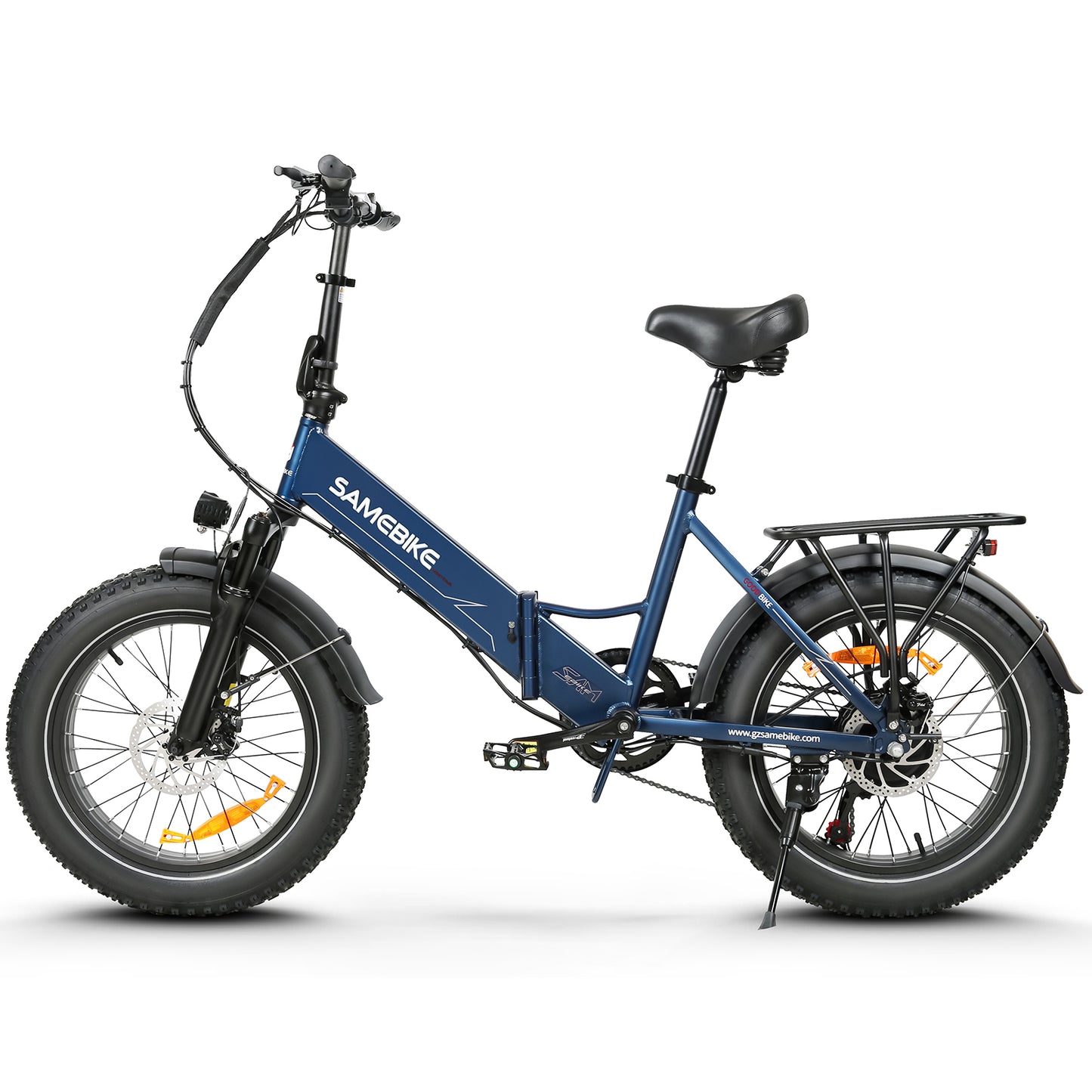 Samebike LOTDM200-II Step-through Folding Bike - Pedal Go