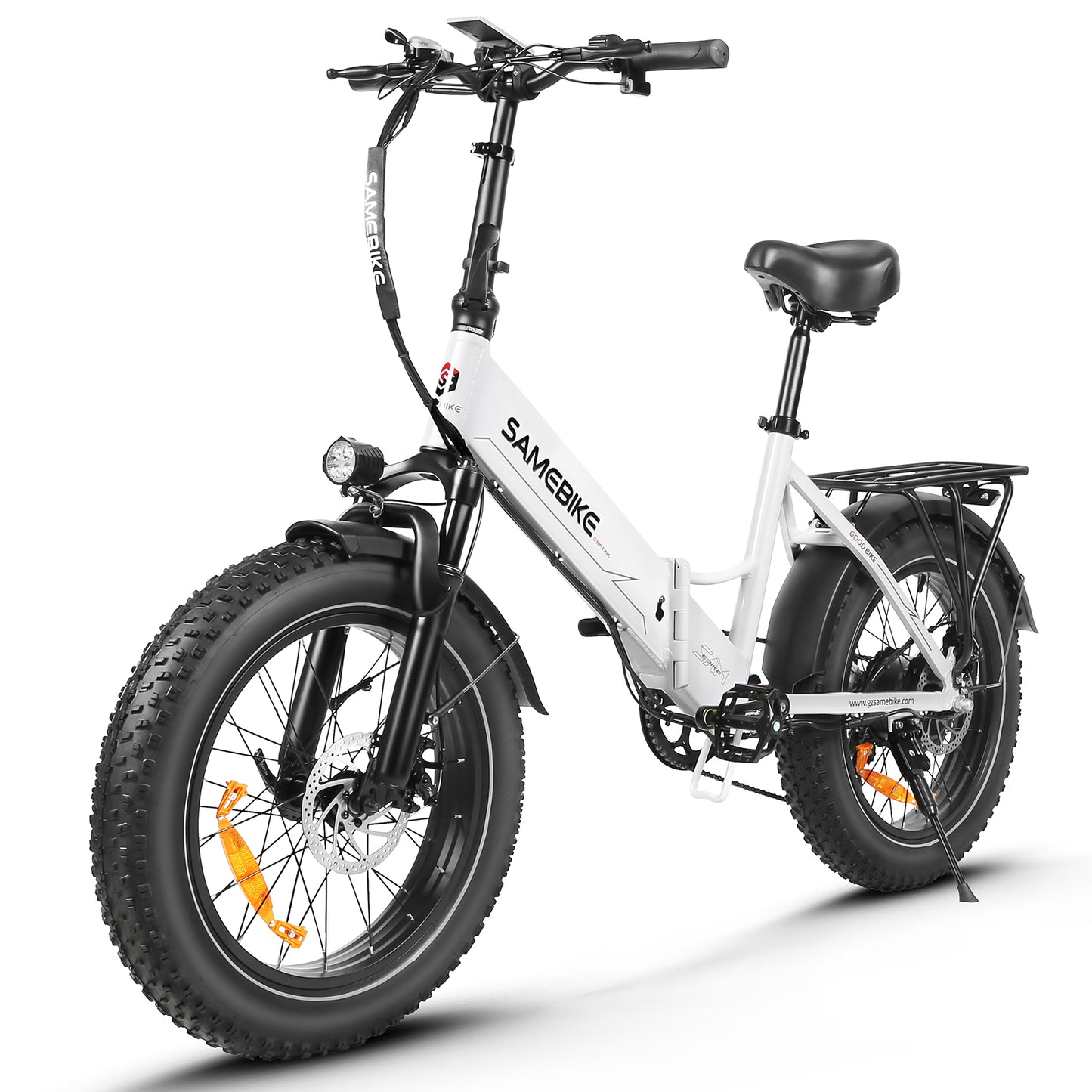 Samebike LOTDM200-II Step-through Folding Bike - Pedal Go