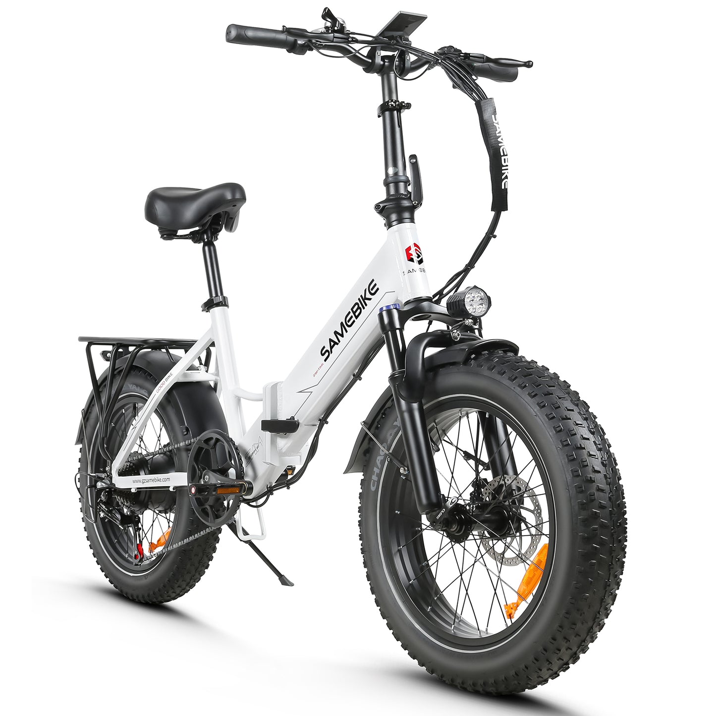 Samebike LOTDM200-II Step-through Folding Bike - Pedal Go