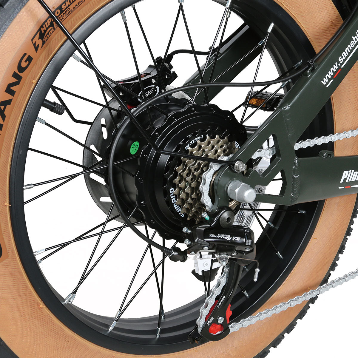 Samebike M20-III Dual Batteries - Pedal Go