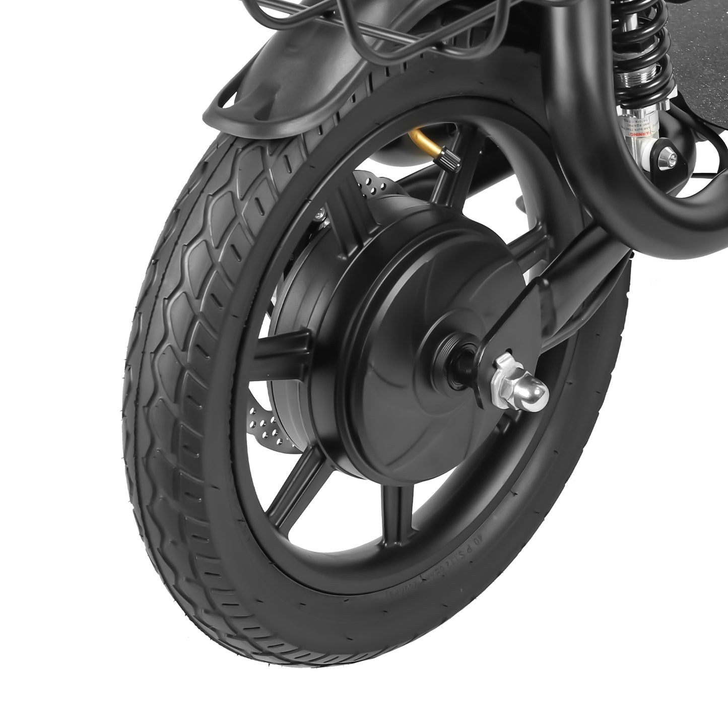 Samebike SM-C02 Electric Scooter with Rear Basket - Pedal Go