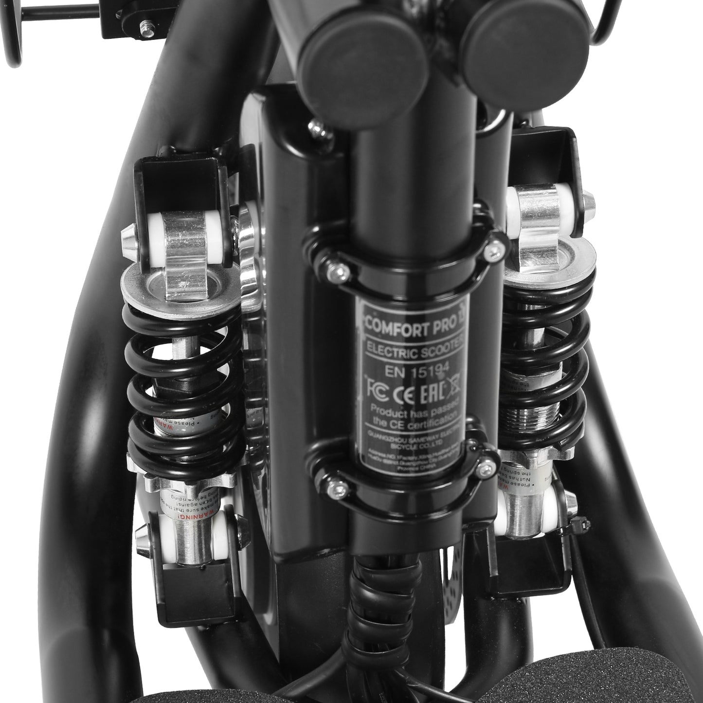Samebike SM-C02 Electric Scooter with Rear Basket - Pedal Go