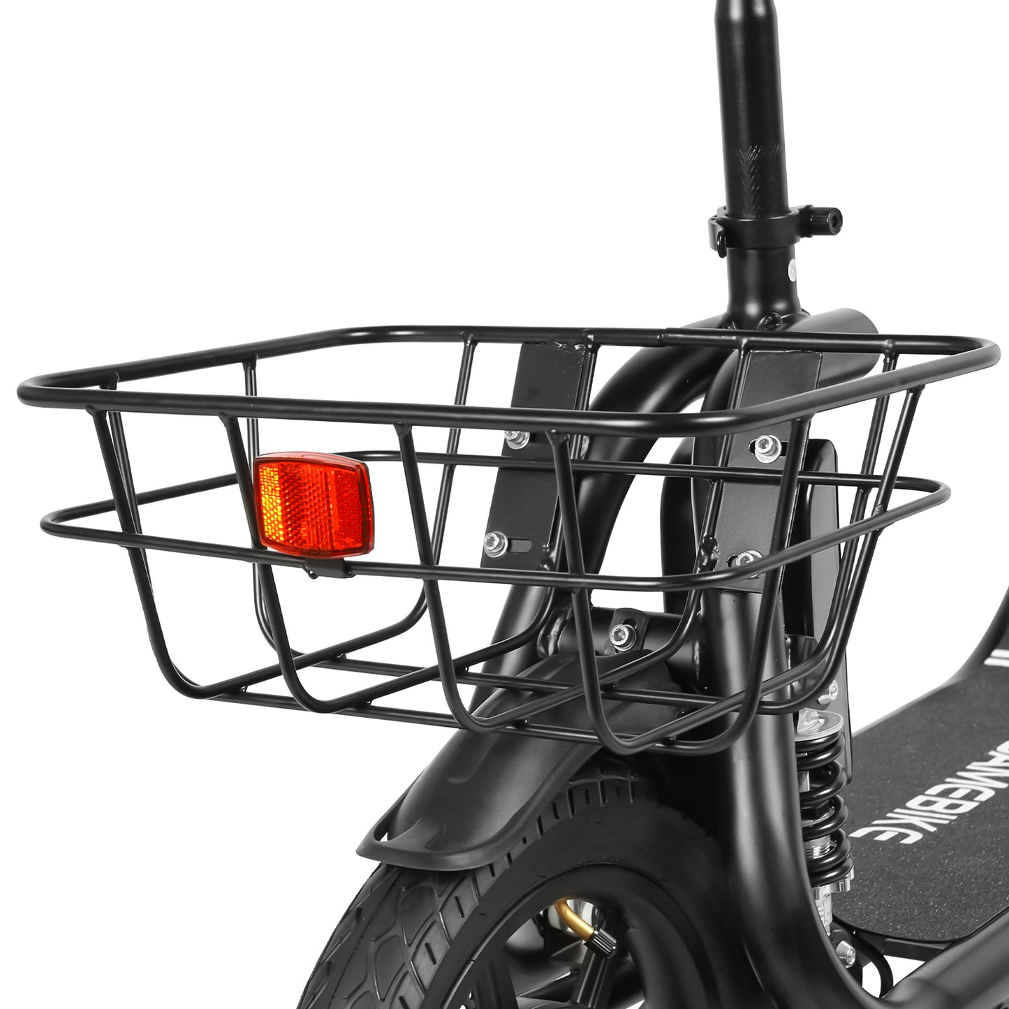 Samebike SM-C02 Electric Scooter with Rear Basket - Pedal Go