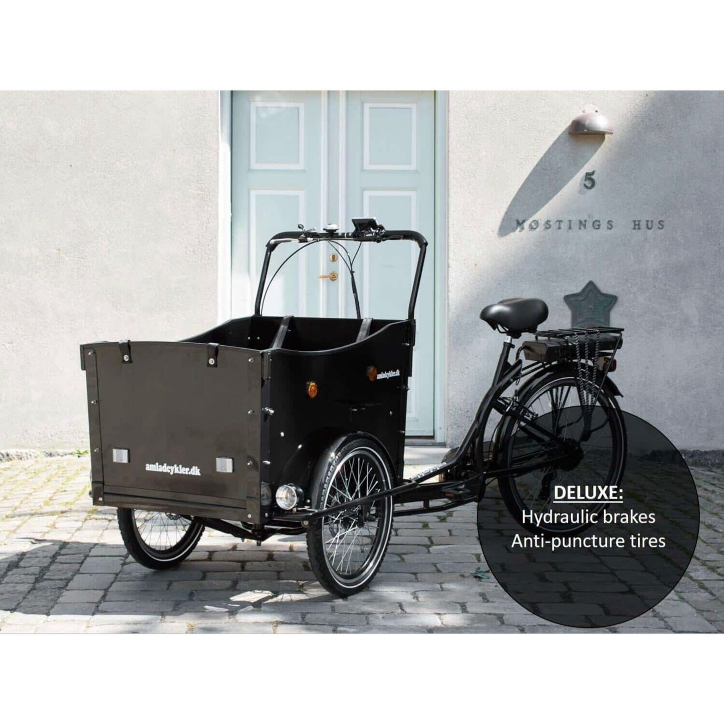 Amcargobikes Deluxe - Electric Cargo Bike
