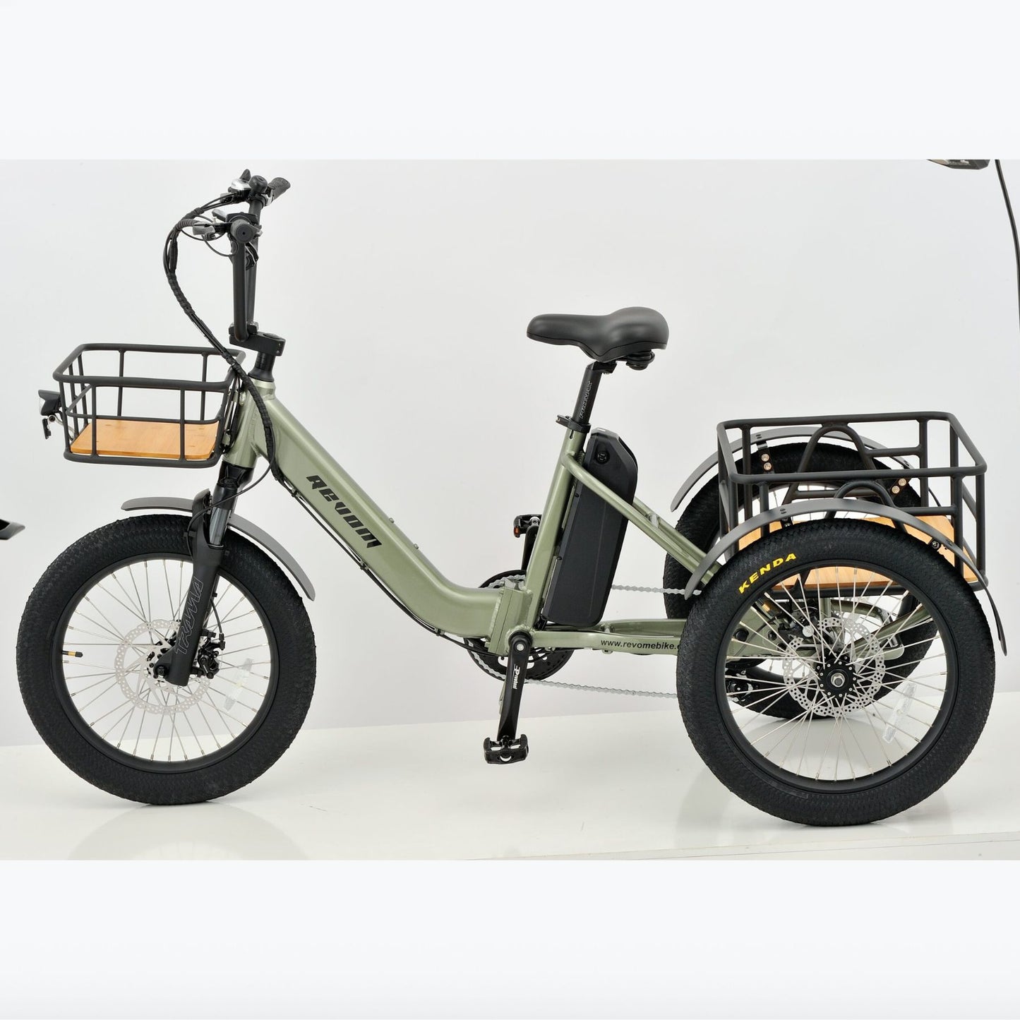Revom T1 Urban Fat Tyre Electric Tricycle