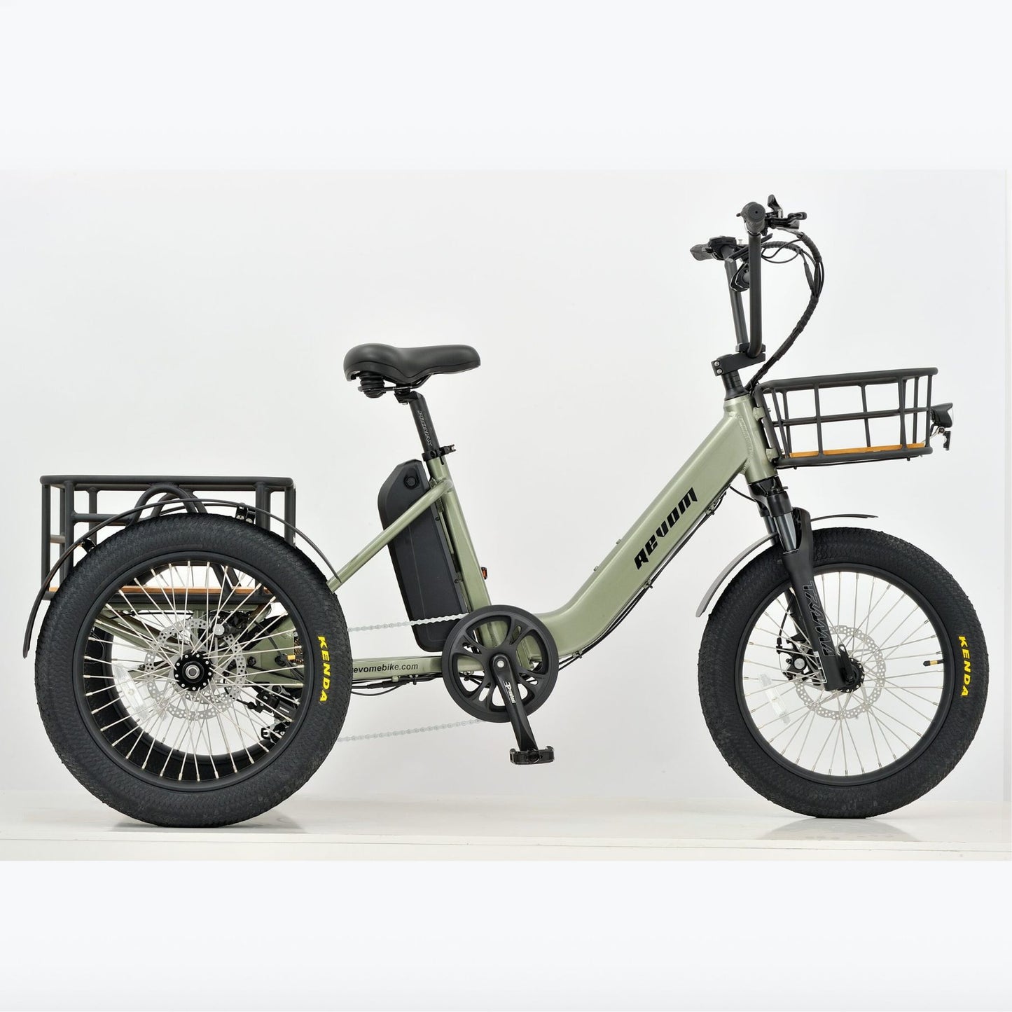 Revom T1 Urban Fat Tyre Electric Tricycle