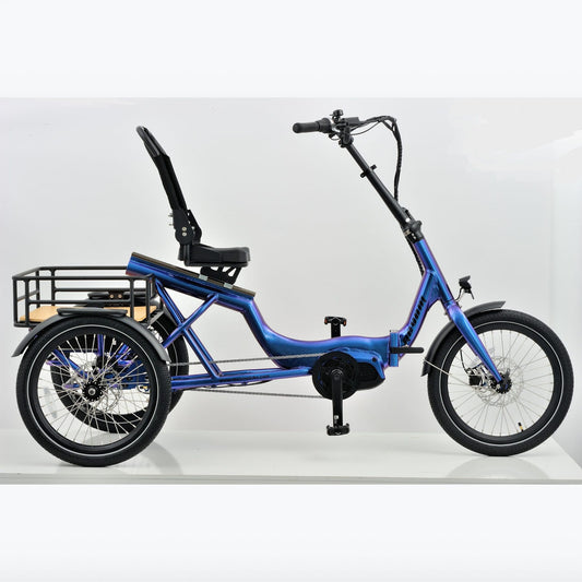 Revom T4 Semi Recumbent Electric Tricycle