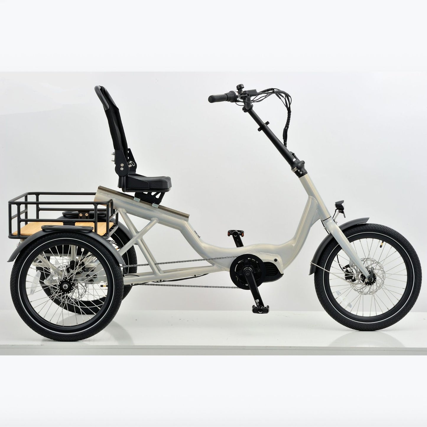Revom T4 Semi Recumbent Electric Tricycle