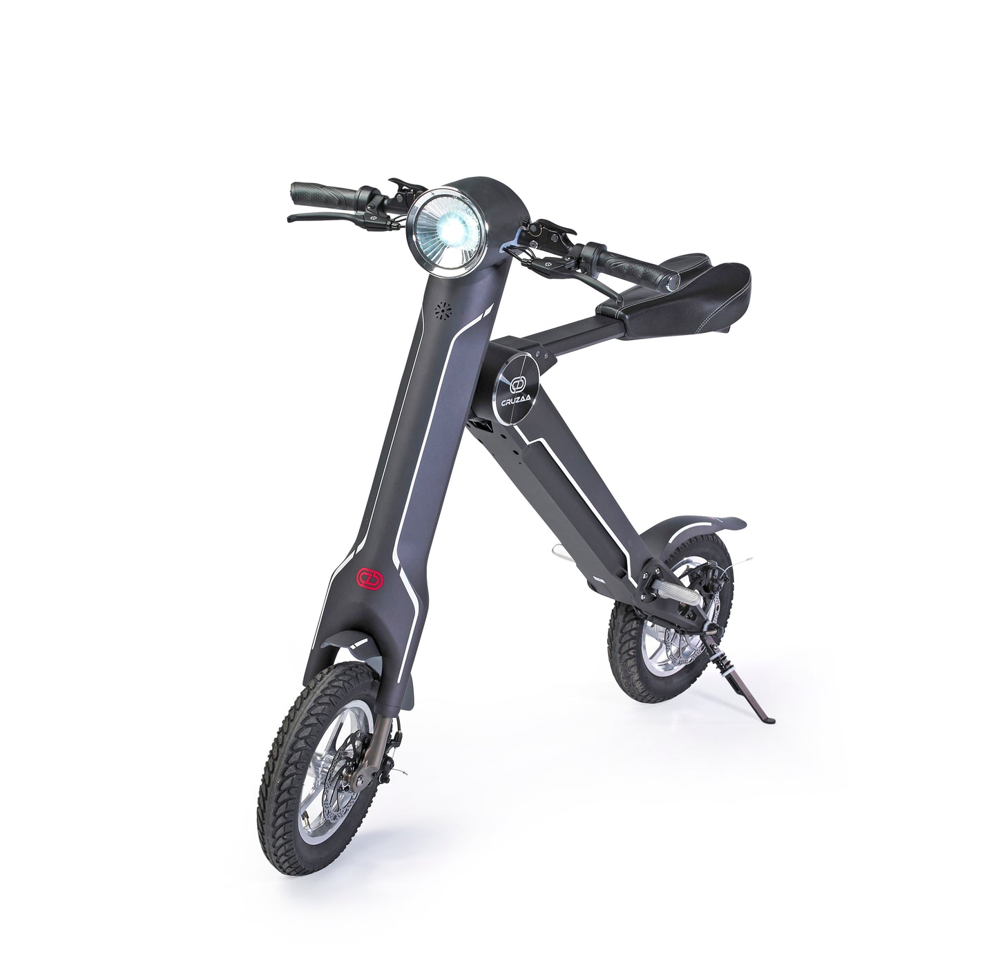 Cruzaa E-Scooter PRO Carbon Black – with Built-in Speakers & Bluetooth
