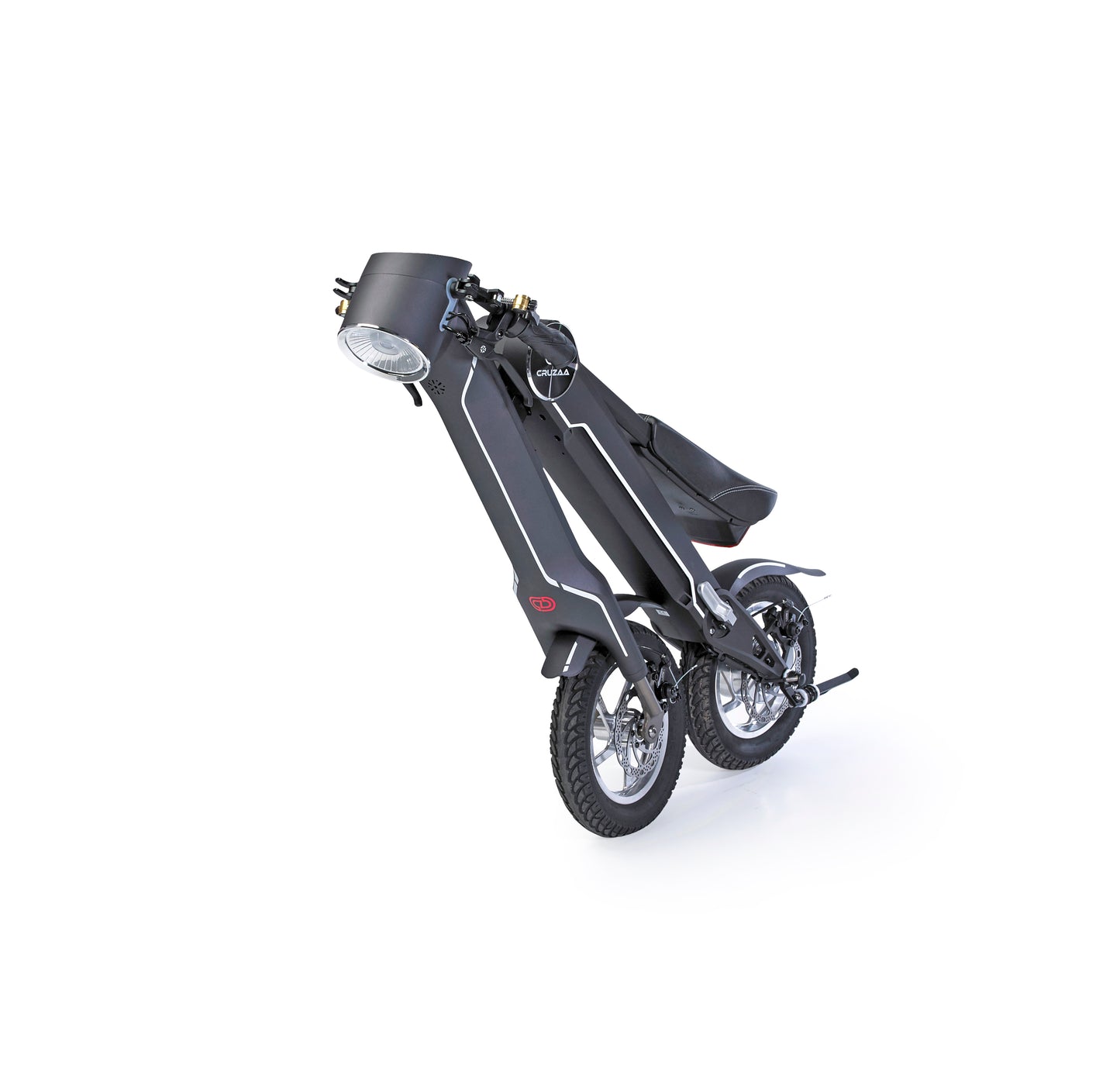 Cruzaa E-Scooter PRO Carbon Black – with Built-in Speakers & Bluetooth