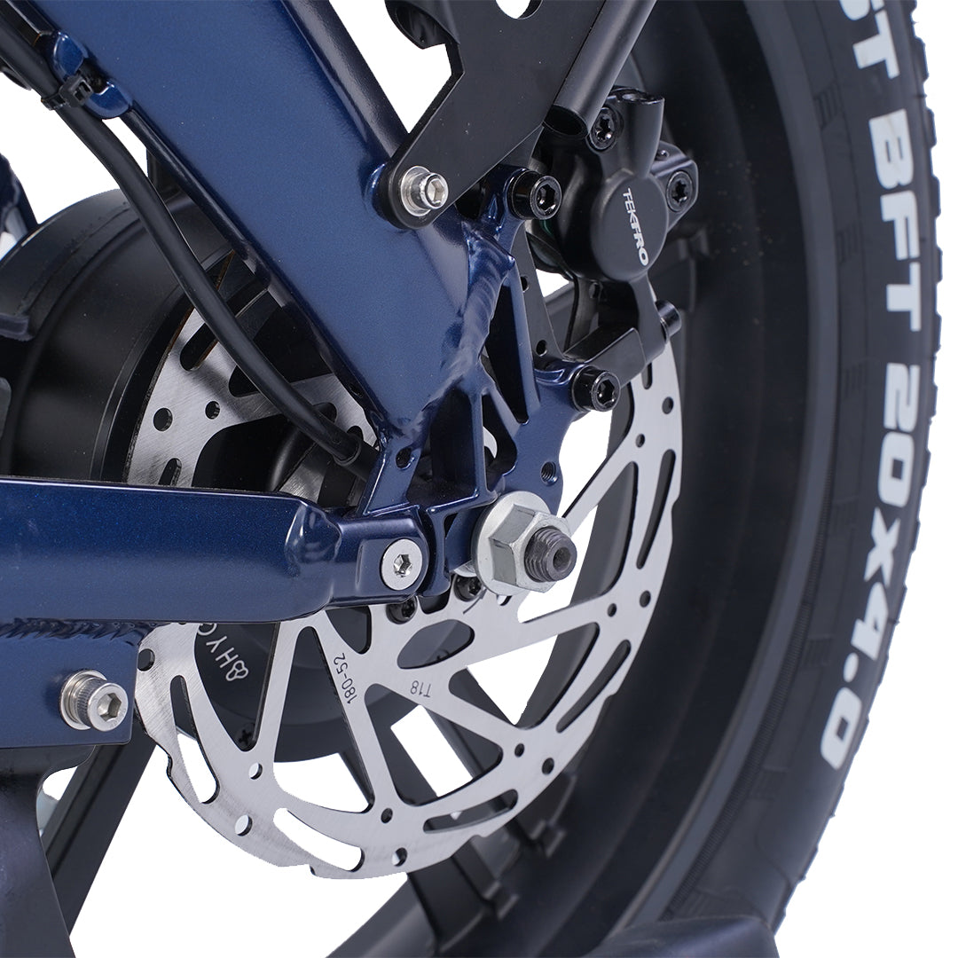 Hygge Soro Folding E-Bike - Royal Blue
