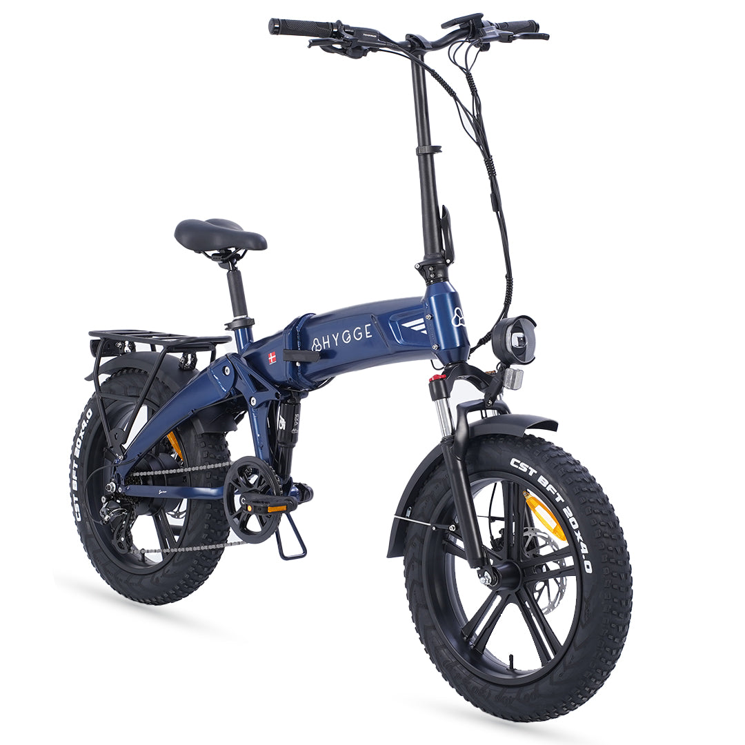 Hygge Soro Folding E-Bike - Royal Blue