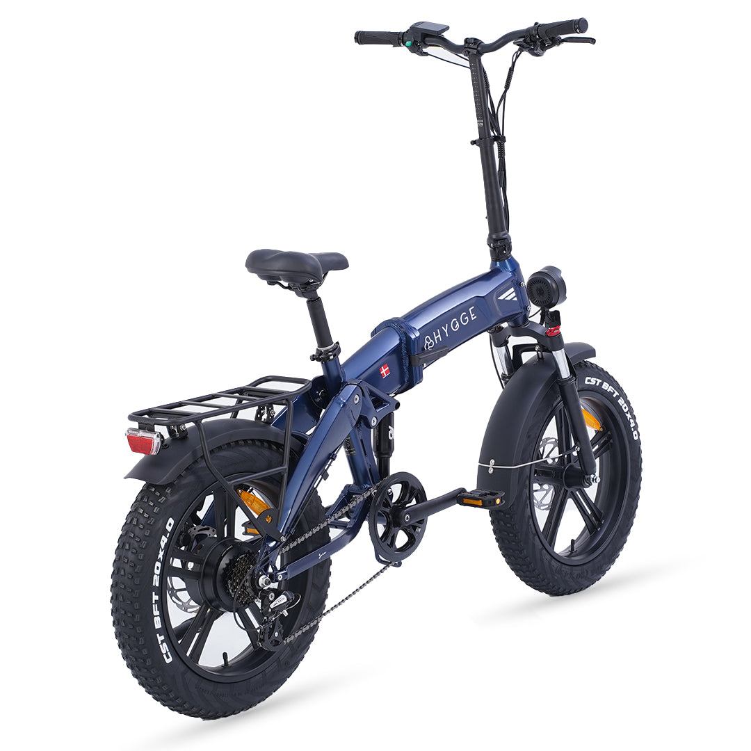 Hygge Soro Folding E-Bike - Royal Blue