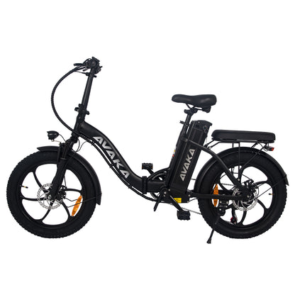 AVAKA - BZ20 PLUS – Foldable Electric City Bike - Pedal Go