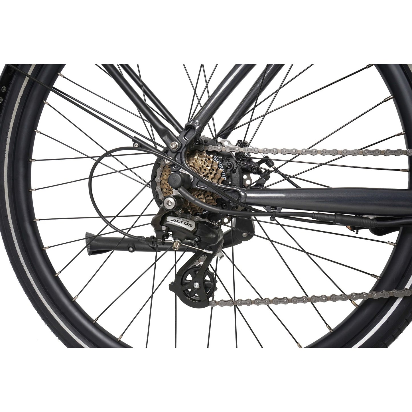 Dawes Scenic Low Step Electric Hybrid Bike 250W (2025)