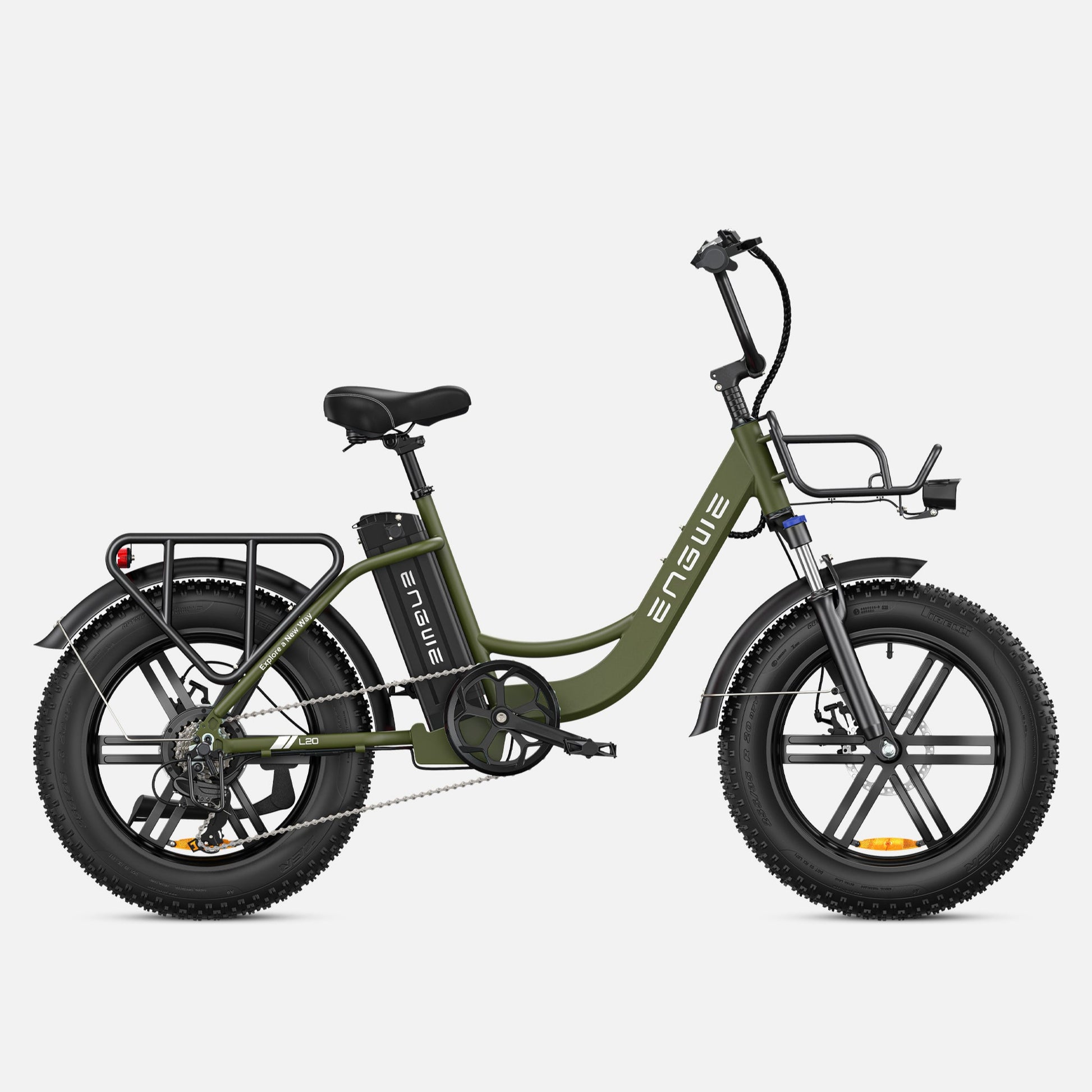 ENGWE L20 Electric Bike - 250W-Pedal Go