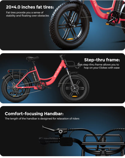ENGWE L20 Electric Bike - 250W-Pedal Go