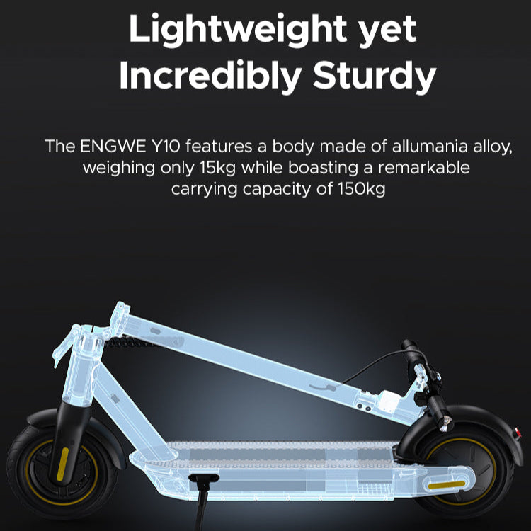 ENGWE Y10 Electric Scooter 350W - Pedal Go